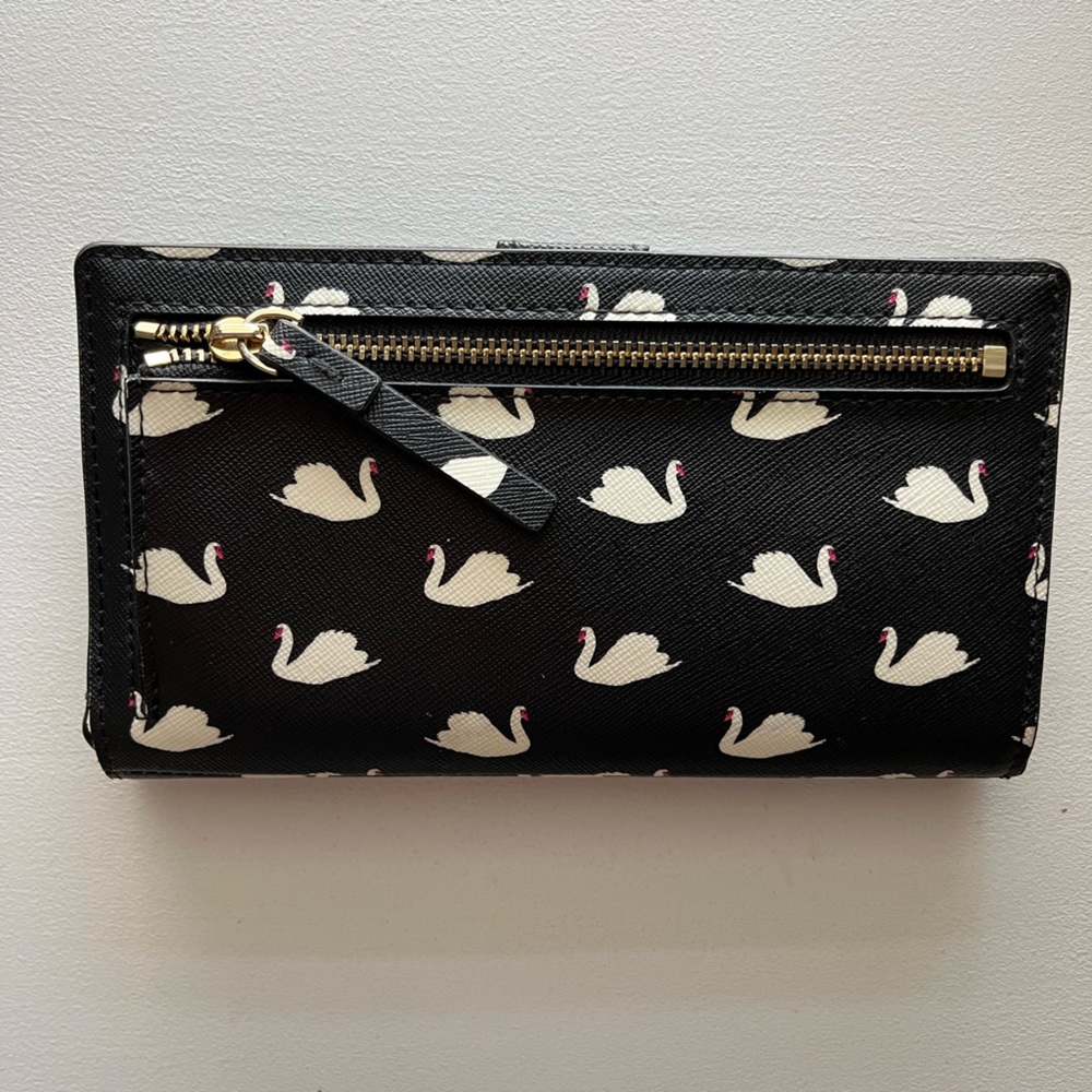 Kate Spade black swan wallet
